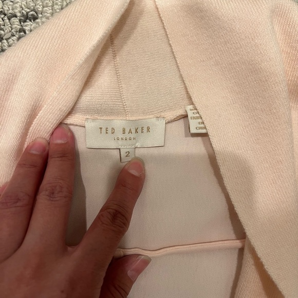 Ted Baker London Leelih contrasted wool blend vest - Picture 8 of 10